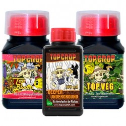 Tri Pack Top Crop kit fertilizantes crecimiento floración raíces