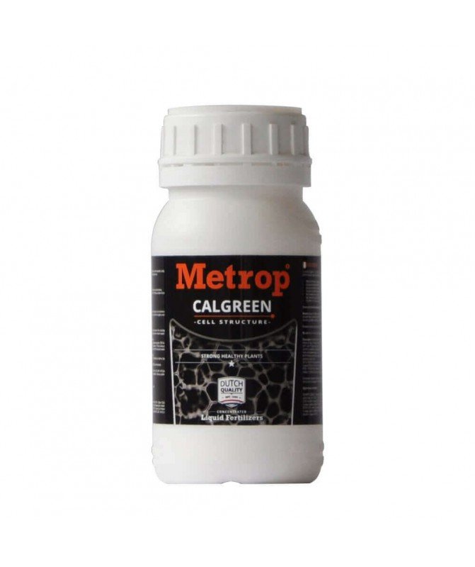 Metrop Calgreen 250ml — Aditivo de Calcio y Nitrógeno para Cultivo Indoor