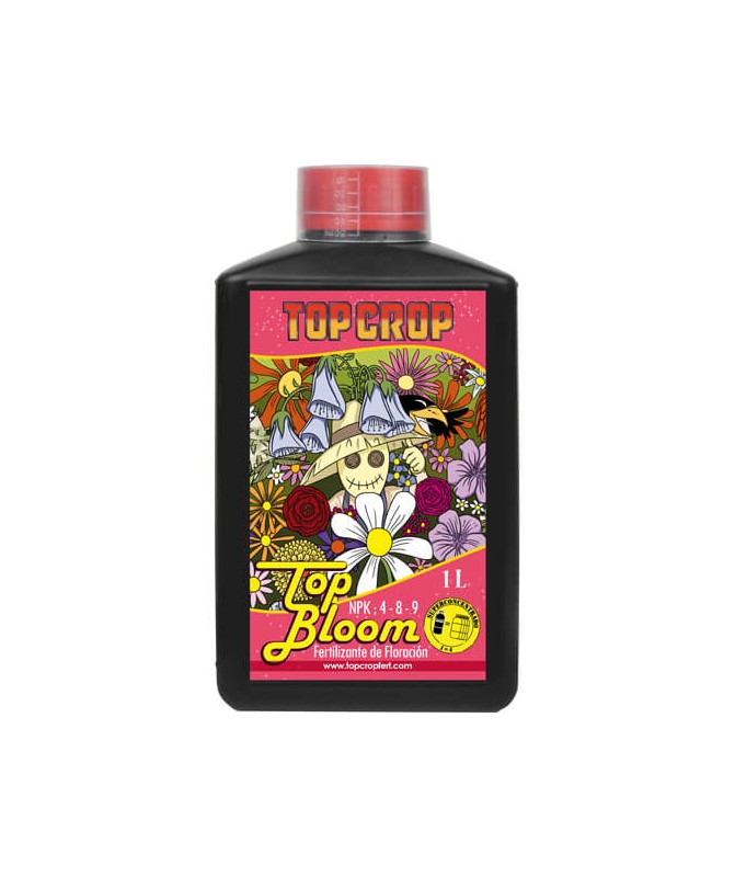 Top Bloom Top Crop fertilizante organomineral de floración 1L