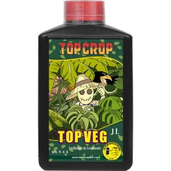 Top Veg Top Crop fertilizante base de crecimiento orgánico y mineral para plantas 1L