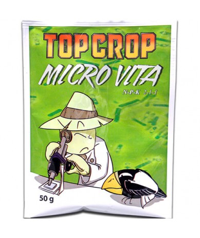 Micro Vita Top Crop micorrizas y microorganismos beneficiosos para raíces 50g