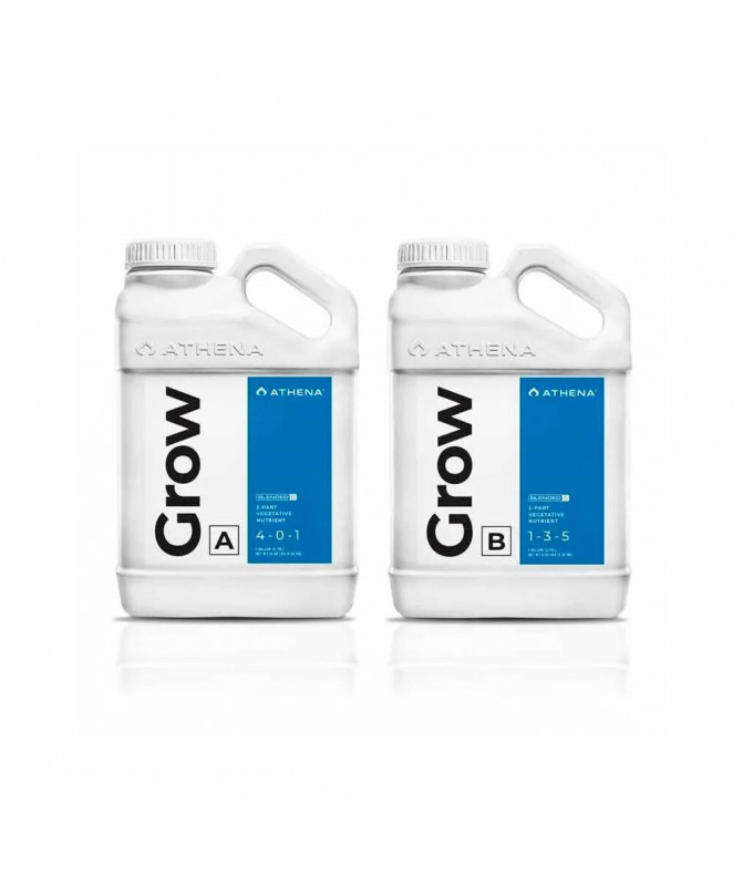 Athena Grow A + B - Fertilizante líquido para la fase de crecimiento. Athena Grow A + B - Fertilizante líquido para la fase de crecimiento.