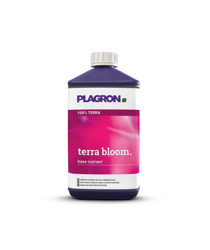 Plagron Terra Bloom 1L nutriente mineral para floración vegetal