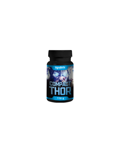 Agrobeta Compact Thor estimulador de floración con potasio, hierro y sílice para cogollos densos en cultivo de plantas