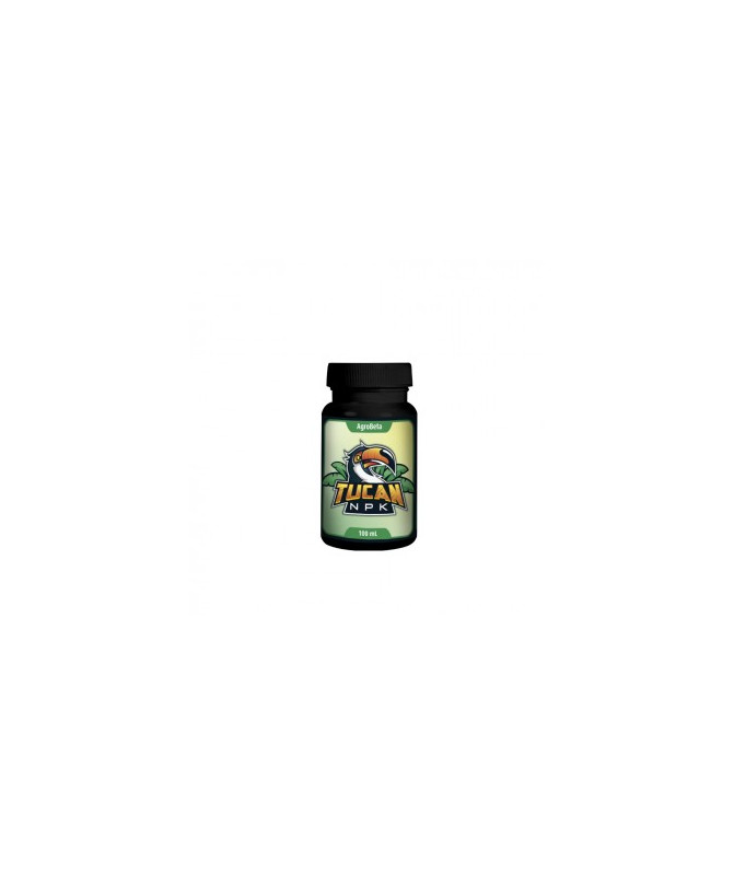 Agrobeta Tucan NPK inoculante de bacterias beneficiosas para cultivos de plantas en tierra, coco e hidroponía