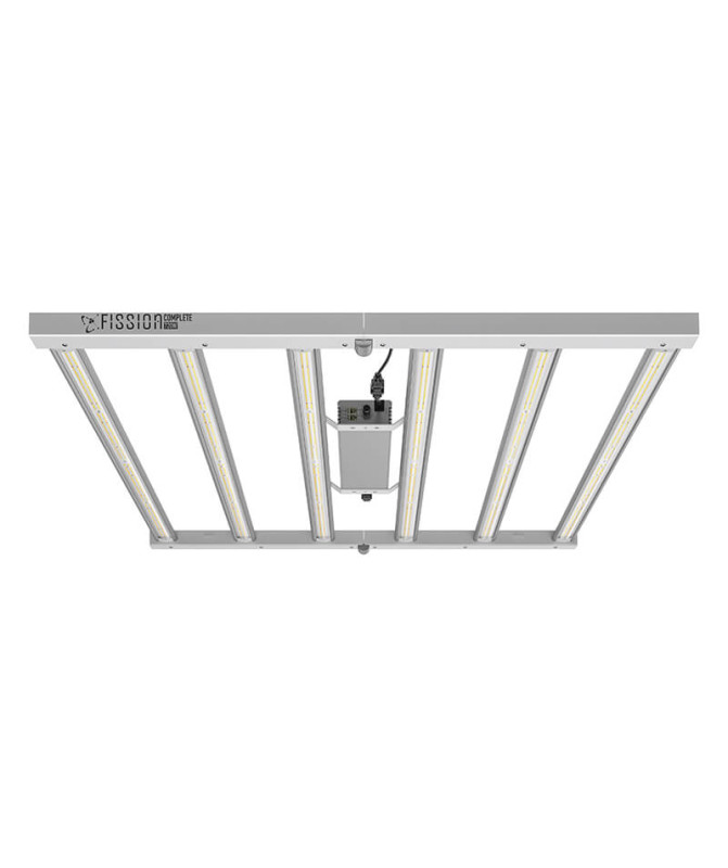 Luminaria LED FISSION COMPLETE 720W para cultivo interior hortícola con espectro completo y regulador de intensidad