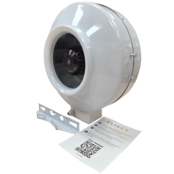 Extractor Clivex AC Inline Fan para cultivo indoor, ventilación silenciosa y eficiente