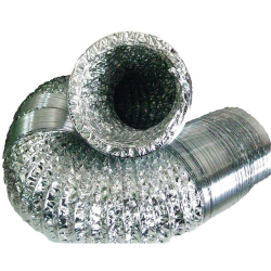 Tubo Clivex Aluduct Doble Capa para extracción e intracción de aire en cultivo indoor