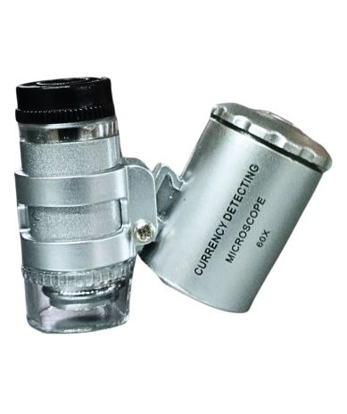 Microscopio Mini LED 60x cultivo