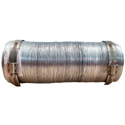 Conducto flexible de aluminio doble capa Clivex Aluduct 3 m