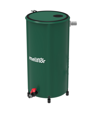 Depósito Flexible Meliflor para riego y almacenamiento de agua en cultivos y jardinería, disponible en varias capacidades
