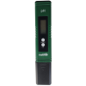 Meliflor pH Meter medidor digital de pH portátil, preciso y fácil de usar para hidroponía, acuarios y piscinas