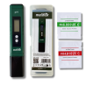 Meliflor pH Meter medidor digital de pH portátil, preciso y fácil de usar para hidroponía, acuarios y piscinas