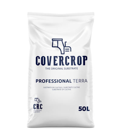 Sustrato Covercrop Premium en saco de 50L con turba Sphagnum, fibra de coco y micorrizas