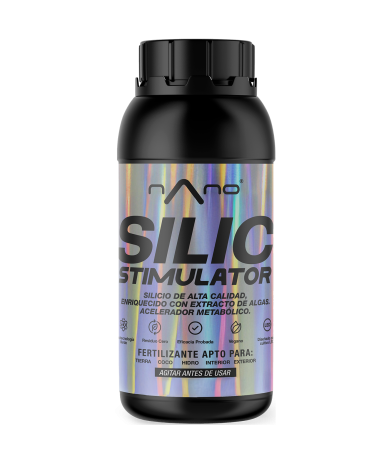 Nano Silic Stimulator bioestimulante con nano silicio y algas marinas para plantas 500ml