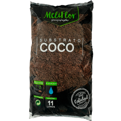 Coco Meliflor sustrato de fibra de coco natural para hidropónico y mezclas de suelo