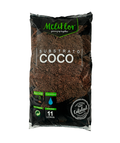 Coco Meliflor sustrato de fibra de coco natural para hidropónico y mezclas de suelo