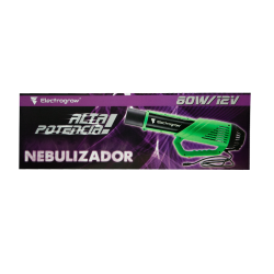 Caja Nebulizador 12V para mochila pulverizadora eléctrica 16L en cultivo grow