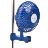 Ventilador Clivex Clip Oscilante 23 cm 20W con pinza extrafuerte