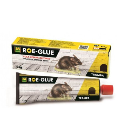 Roe-Glue cola de contacto incolora para captura de roedores e insectos sin veneno en superficies adhesivas