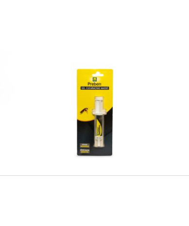 Preben gel cucarachas 10 g insecticida en gel-cebo en jeringuilla para eliminar cucarachas y nidos en grietas