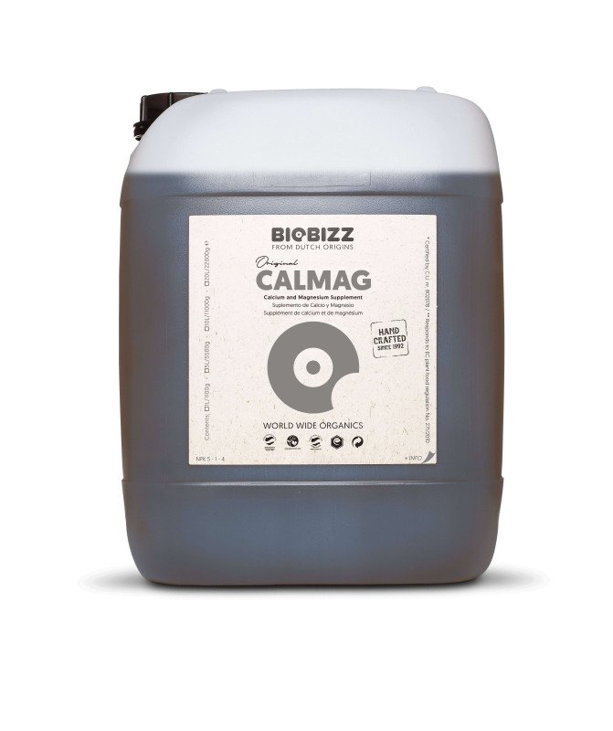 CalMag BioBizz aditivo orgánico calcio magnesio para plantas 10L