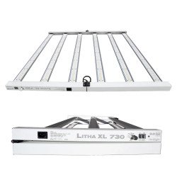 Litha XL 730 Hortilight panel LED 730W eficiencia 3.0 µmol/J tecnología bid