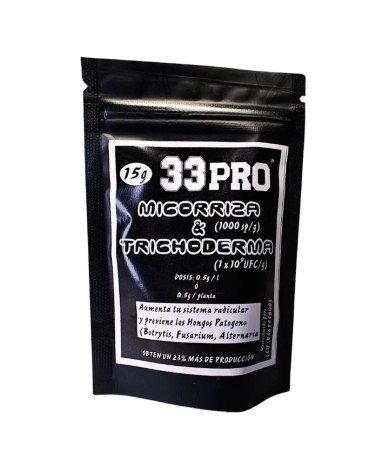 33PRO Micorriza y Trichoderma 15 g