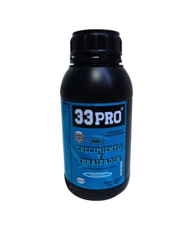33PRO Crecimiento y Enraizador 500 ml