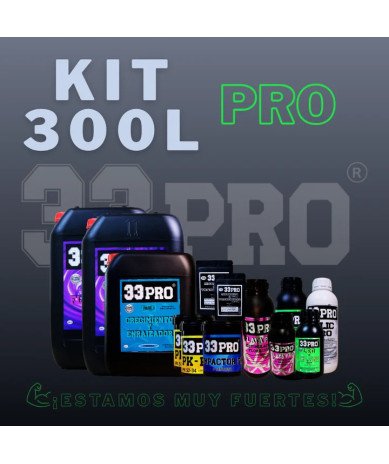 KIT 300 Litros PRO 33PRO