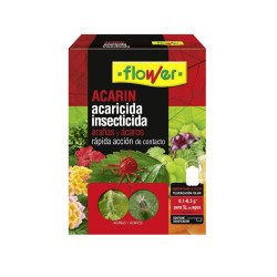 Insecticida acaricida ACARIN 10 g Flower para araña roja y ácaros