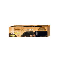 Trampa mecánica para topos y topillos reutilizable