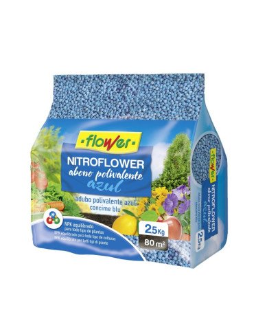 Abono azul universal Nitroflower fertilizante NPK