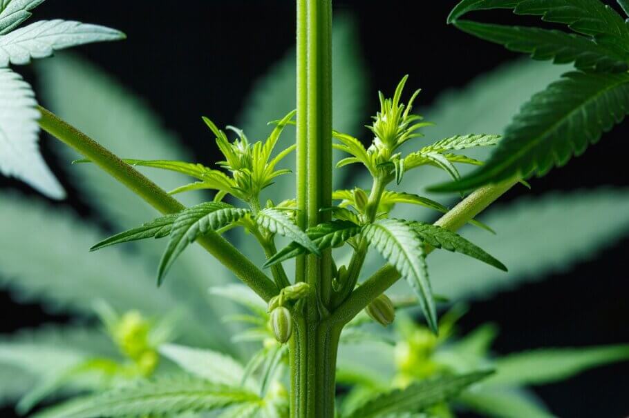 distinguir planta marihuana macho y hembra